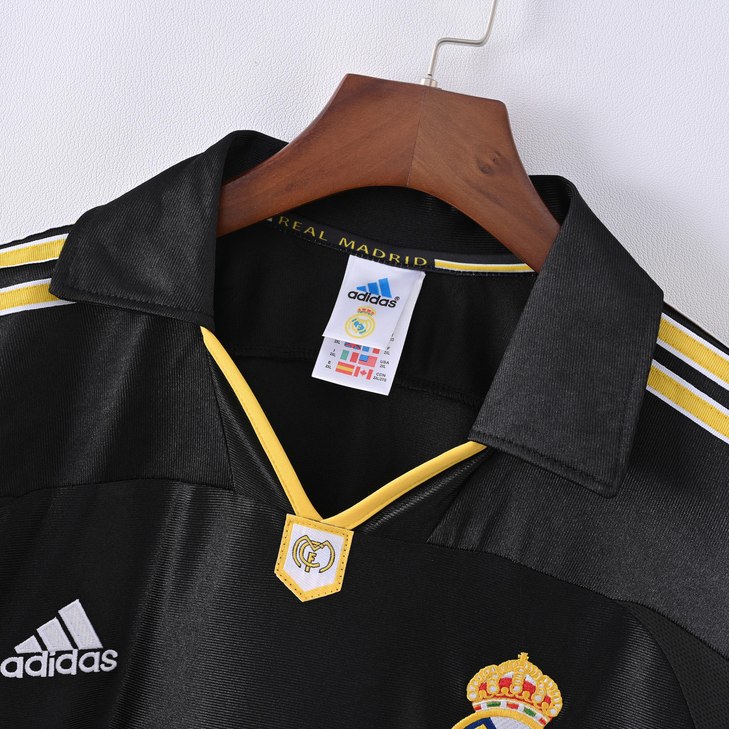 1998/2000 Real Madrid Away Retro Football Shirt