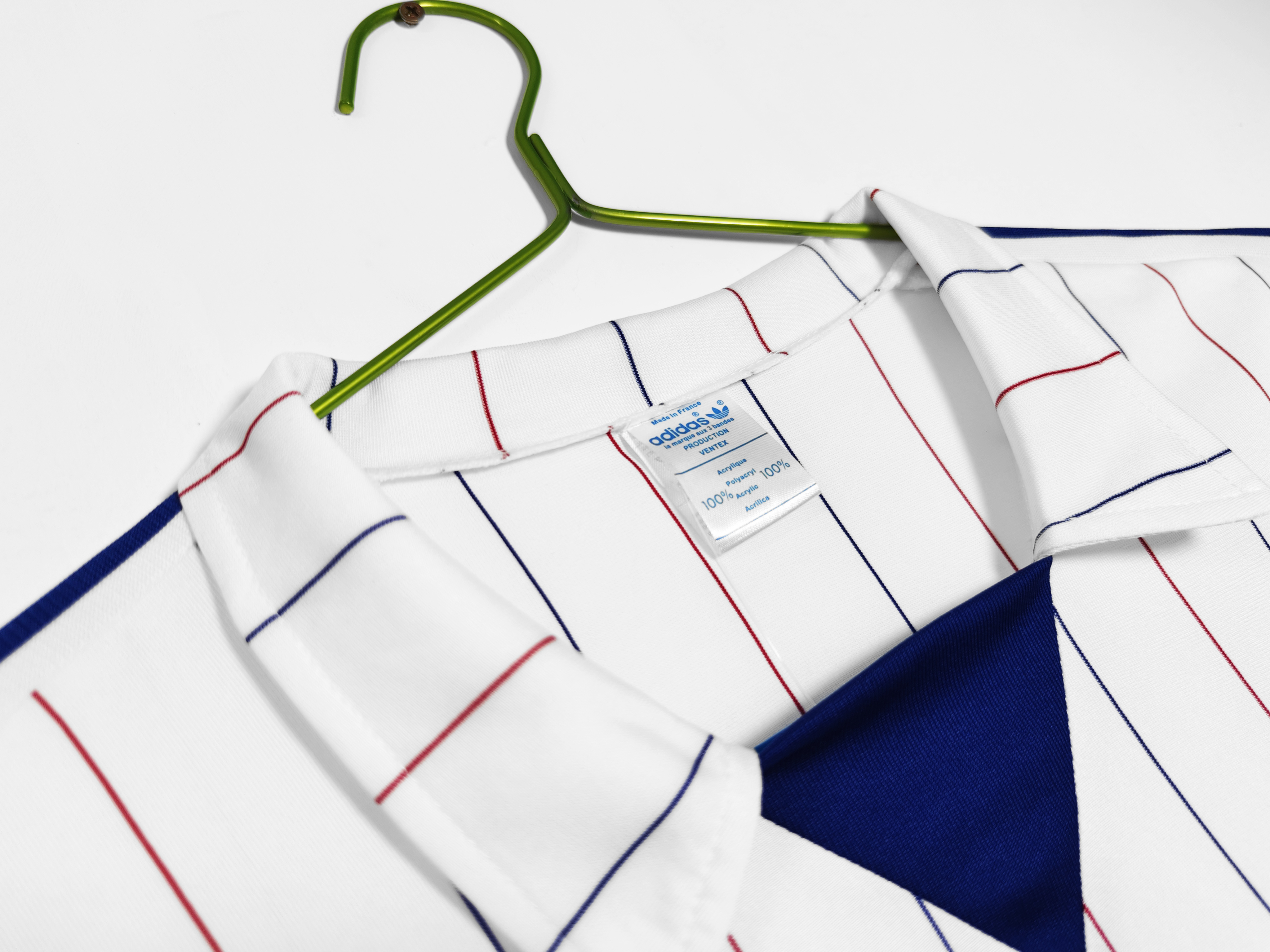 80/82 France Away Retro long Football Shirt