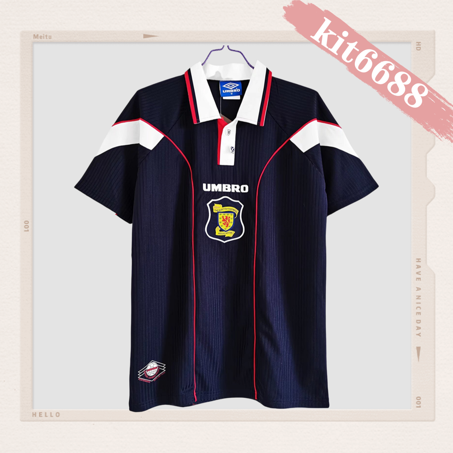 1996/1998 Scotland home football shirt（Retro）