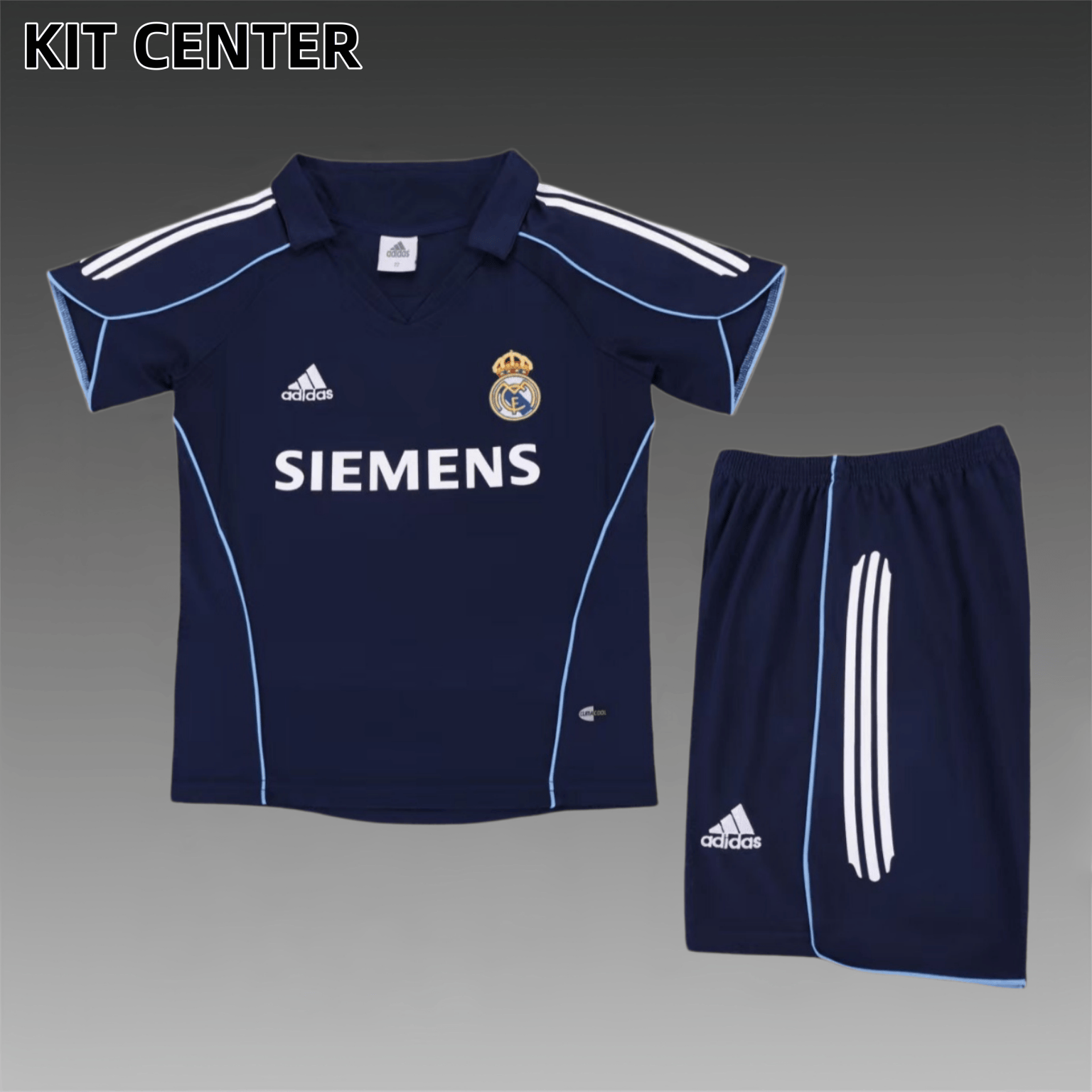 2005/2006 Real Madrid Away Retro Kids Set