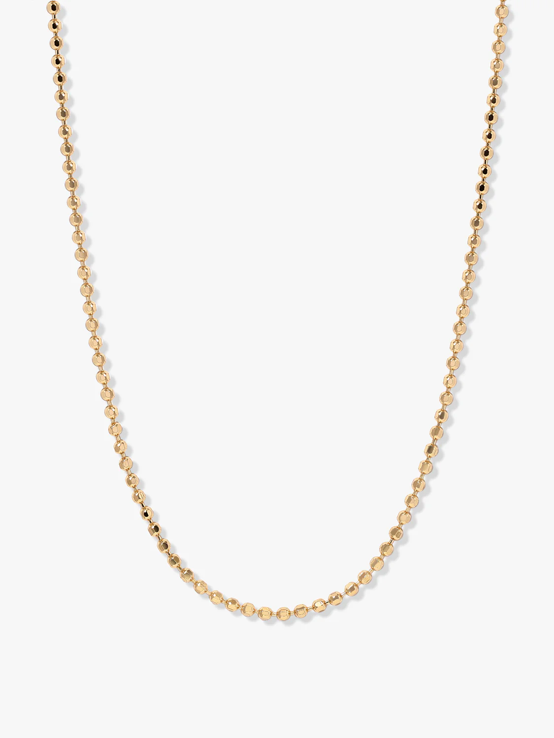 Sparkling Bead Chain Necklace