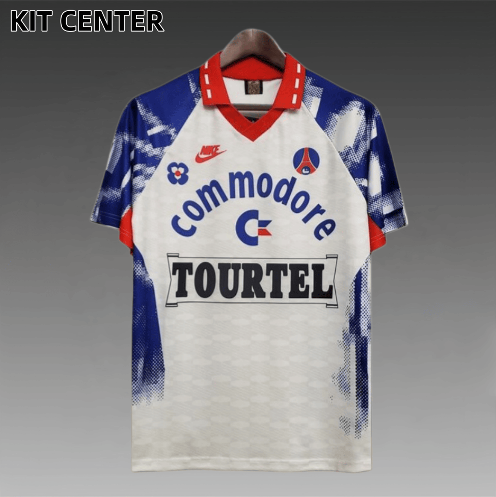 93/94 PSG Paris Saint-Germain  Away Football Shirt (Retro）
