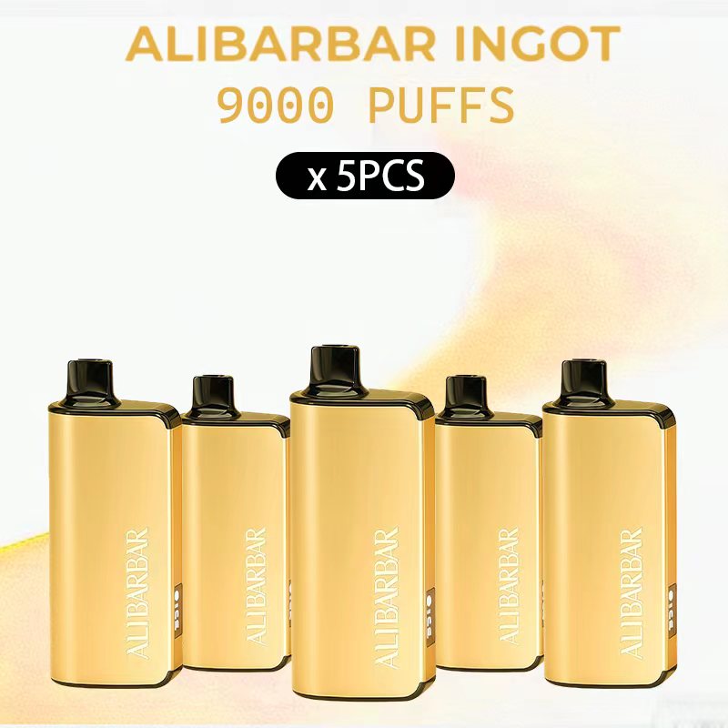ALIBARBAR INGOT 9000 PUFFS 5pcs