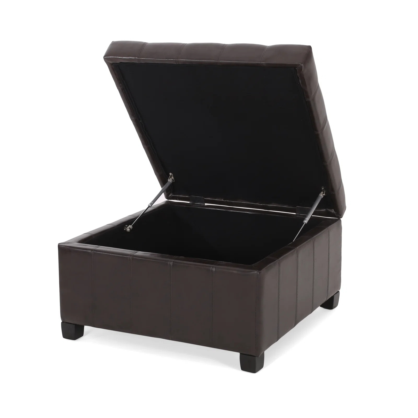 Francisville Vegan Leather Ottoman