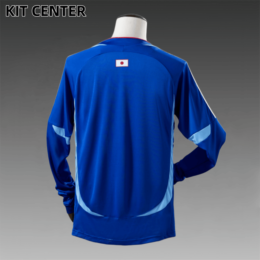 2006 Japan home Long Sleeves Retro Football Shirt