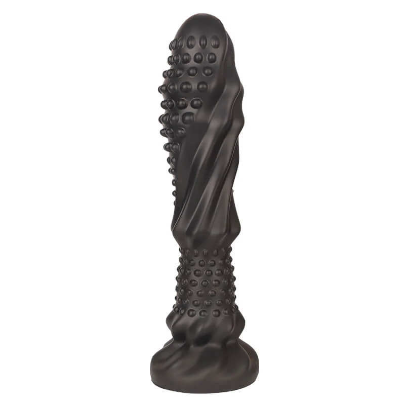 OrbArmor - Textured Silicone Dildo - Suction Cup Dildo