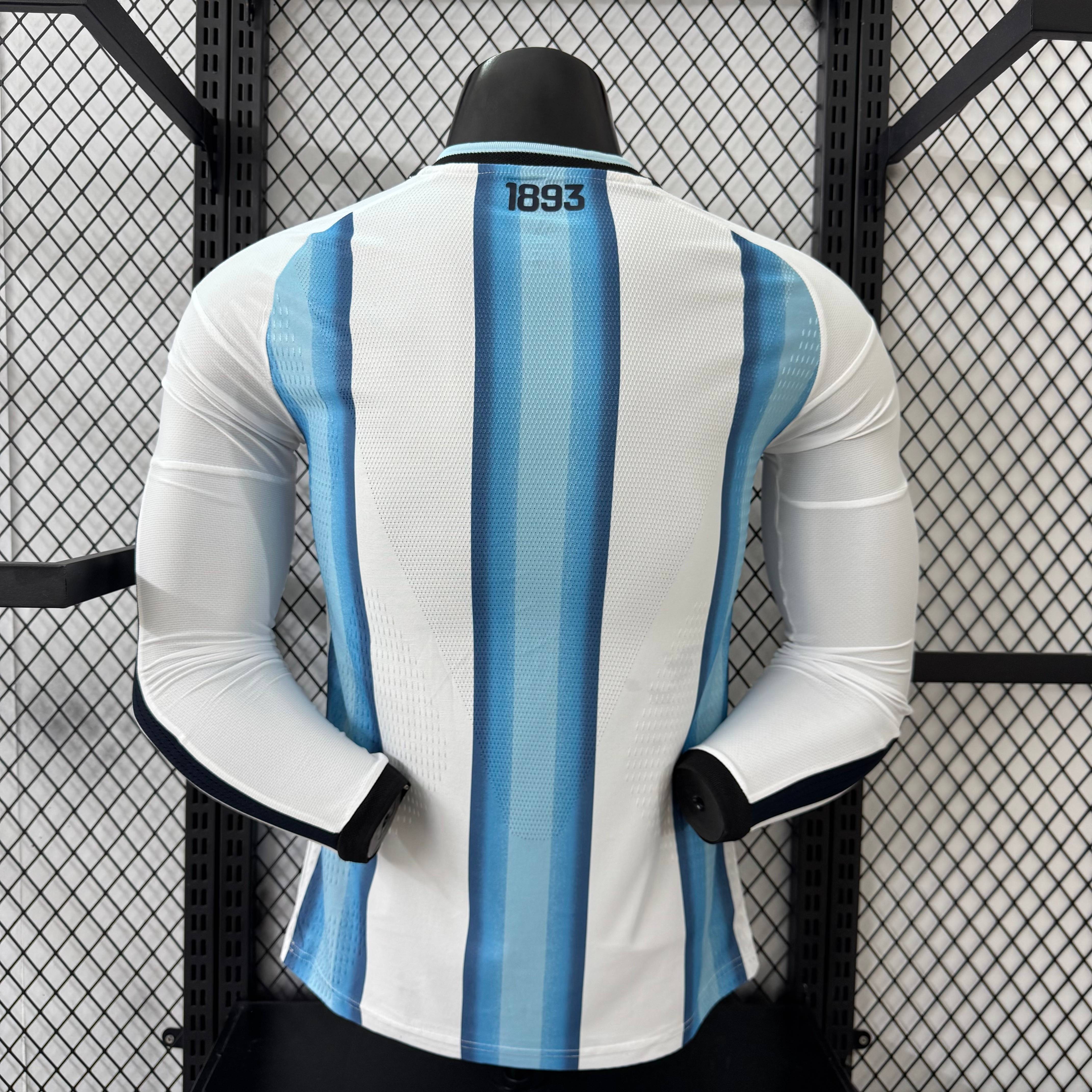 2026 Argentina Home Long sleeves Football Shirt (Player Edition)