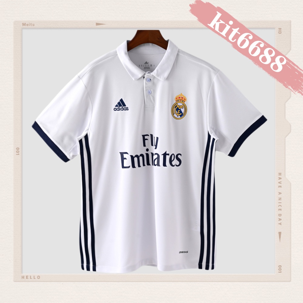 2016/2017 Real Madrid Home Retro Football Shirt