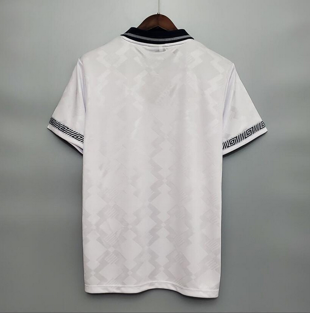 1990 England Home Retro Football Shirt