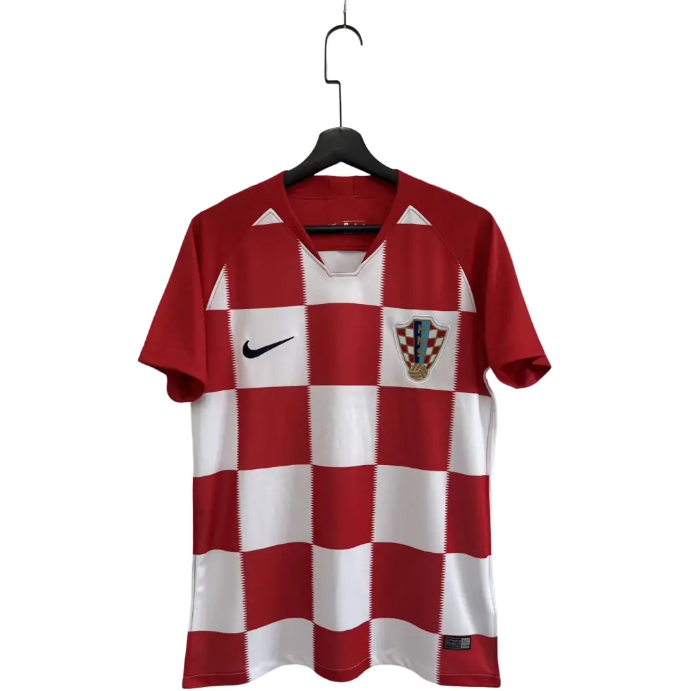 2018 Croatia Home Retro Jersey - Fans Edition