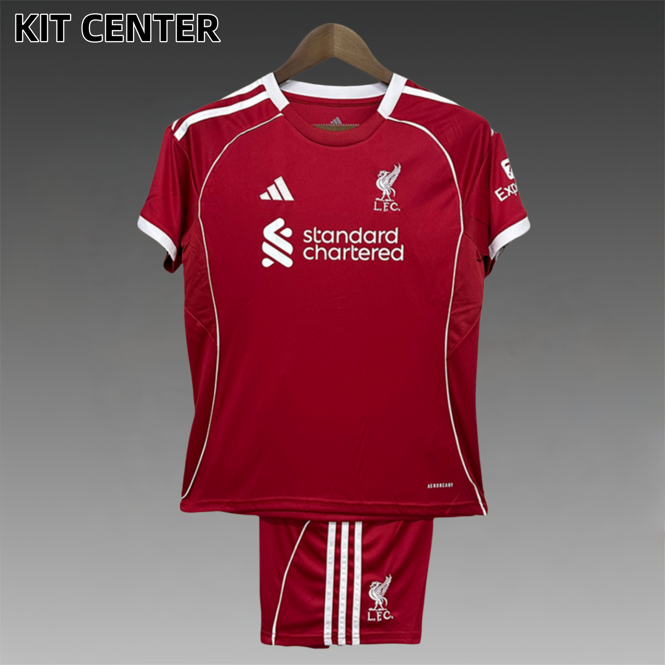2025/2026 Liverpool Home Football Shirt (Kids Kit socks)