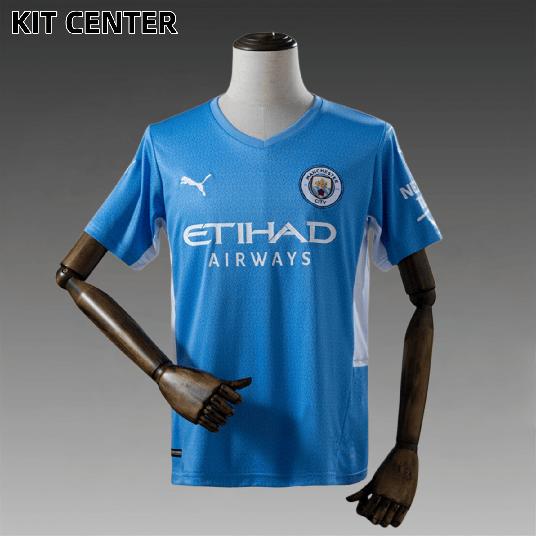 21/22 Manchester City Home Retro Football Shirt