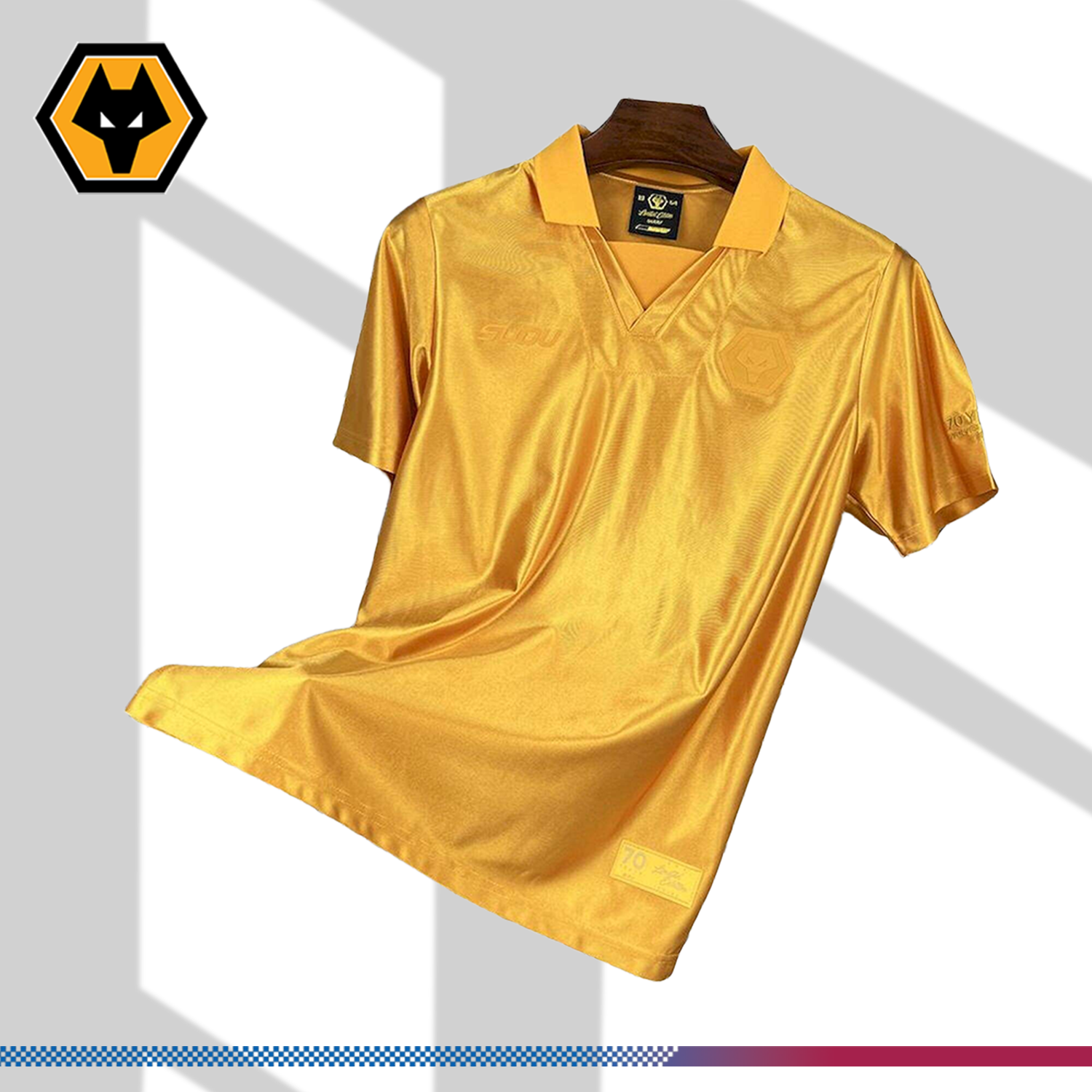 2025/2026 Wolves 70th Anniversary Football Shirt (Fan Edition)