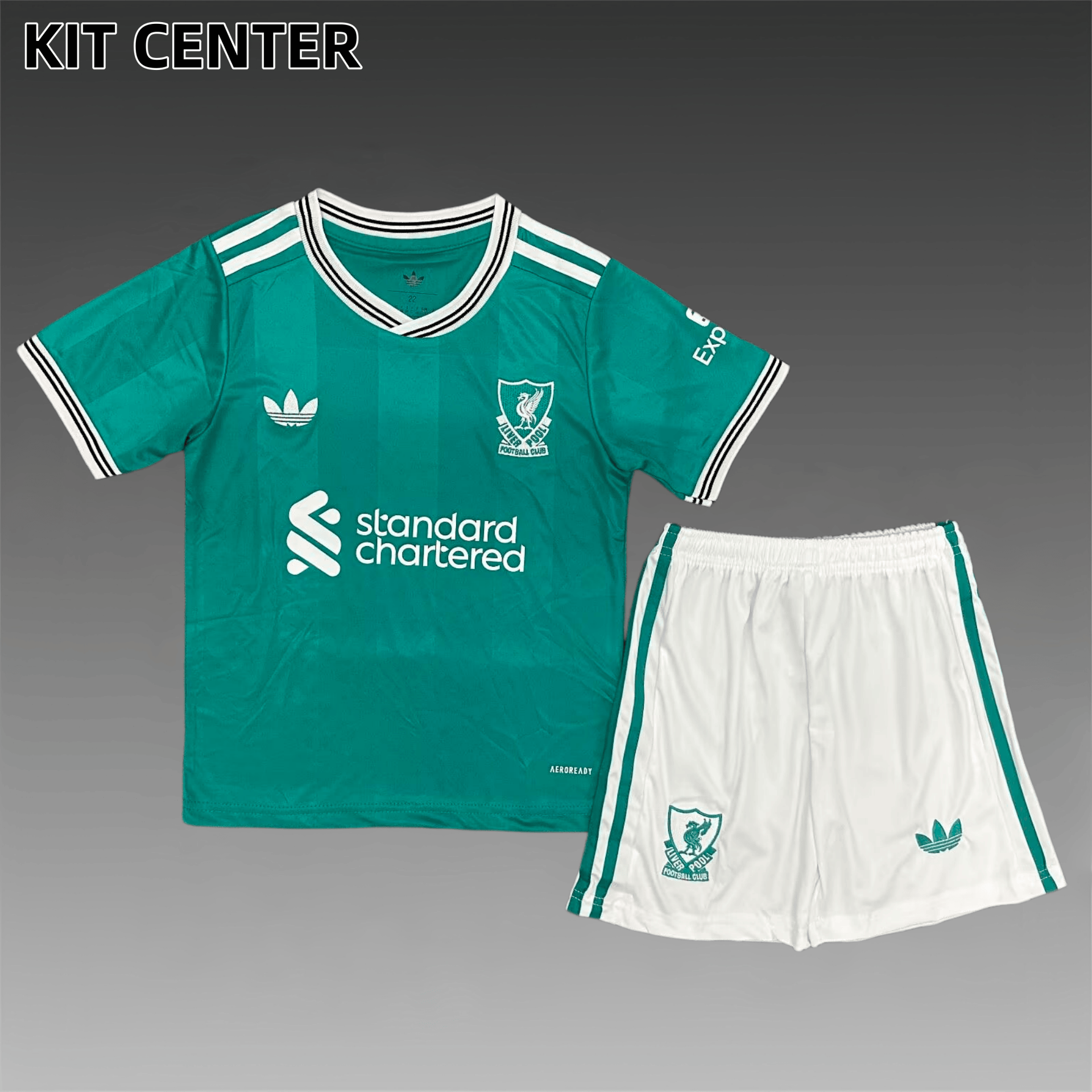 2025/2026 Liverpool FC Third Football Kit  (Adult Kids Kit socks)