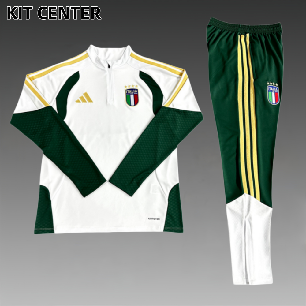 2026/2027 Italy Half-Zip Tracksuit (Adult Kit)
