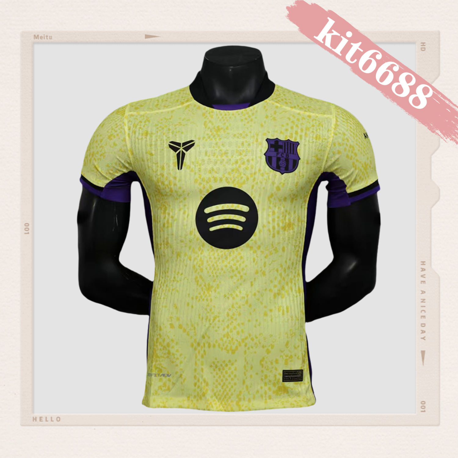 2025/2026 Barcelona Flying Man Edition football jersey（Player Edition）