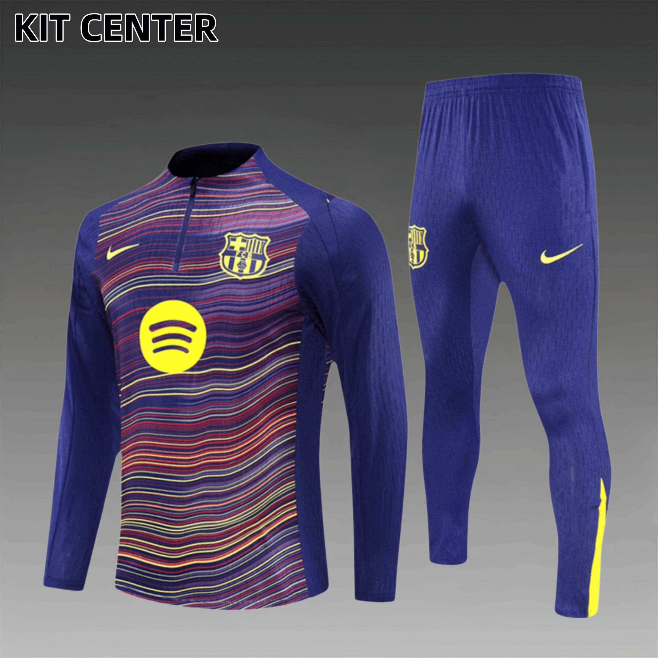2025/2026 Barcelona Adults Half-Zip Training Kits (Adults Kit)