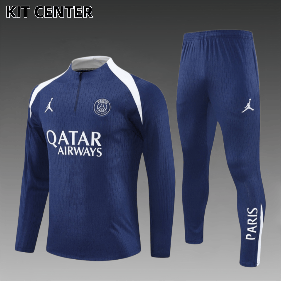 25/26 PSG Paris Half Zip TrainingWear (Adult Kids Kit)