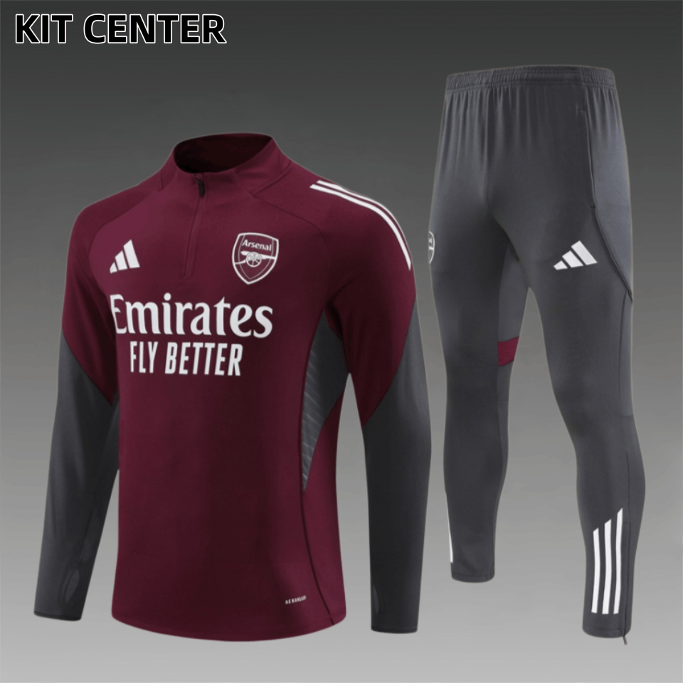 25/26 Arsenal Half Pull Training Uniform (adult Kids Kit)