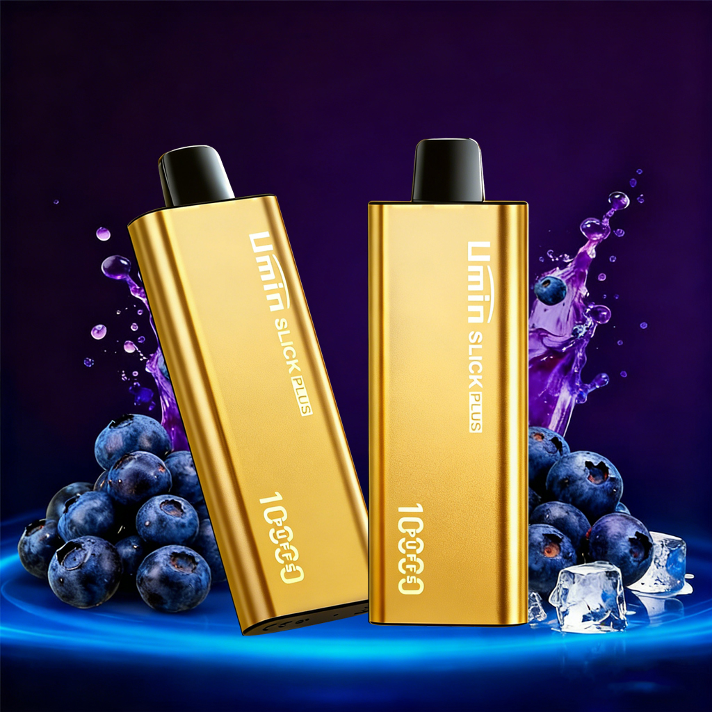 UMIN SLICKPLUS 10000 PUFFS-BLUEBERRY BLAST