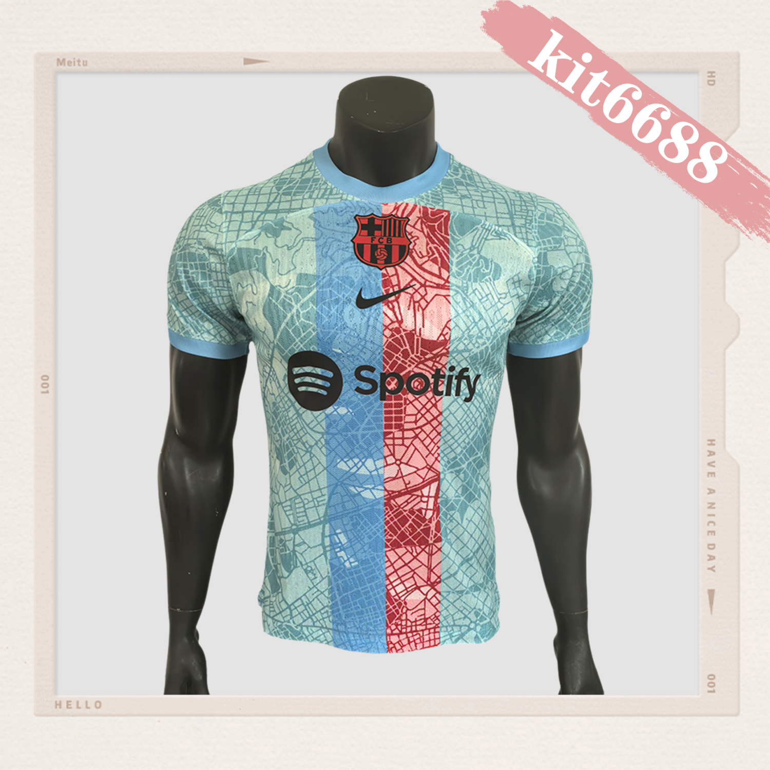 2025/2026 Barcelona Special Edition Football Jersey (Player Edition)