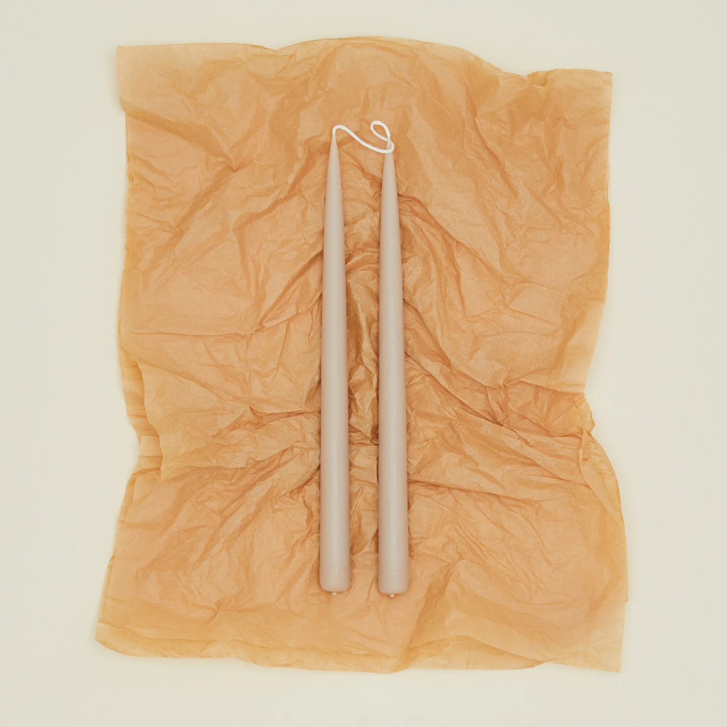 Hand Dipped Taper Set  - Taupe