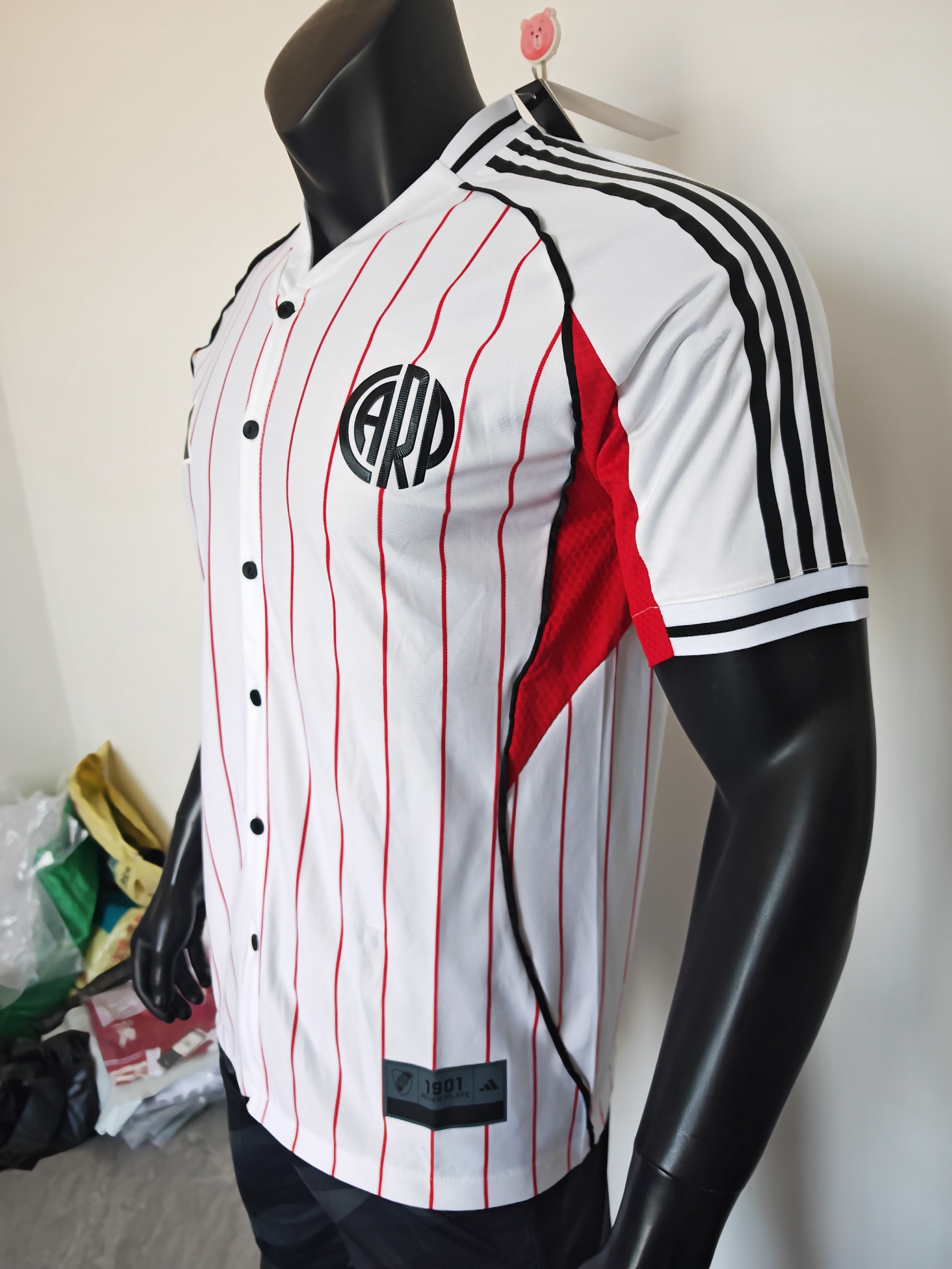2025/2026 Riverbed Athletic Football Club Baseball Style Football Kit（Player Edition）
