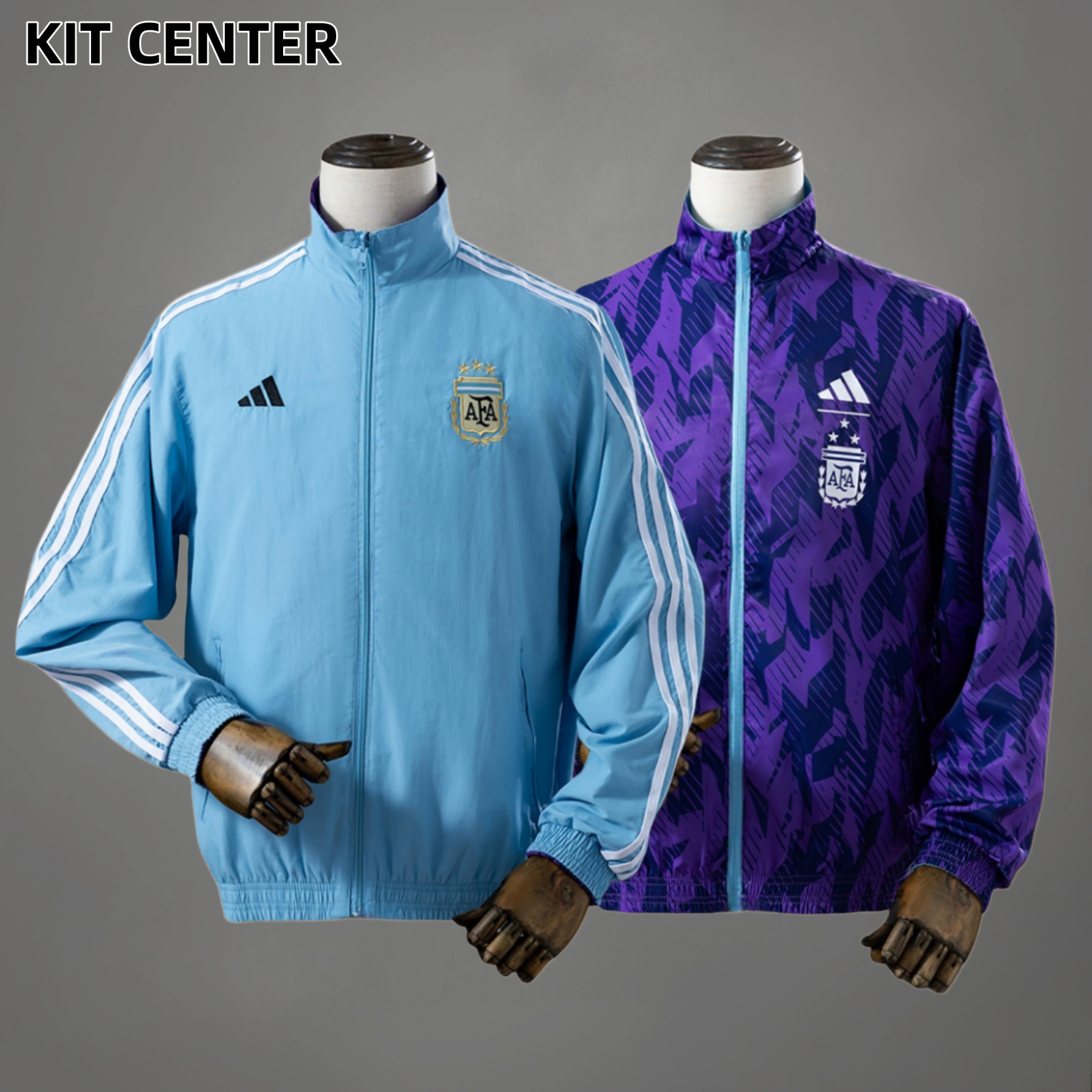 2025 Argentina  double-sided Football Casual Windbreaker