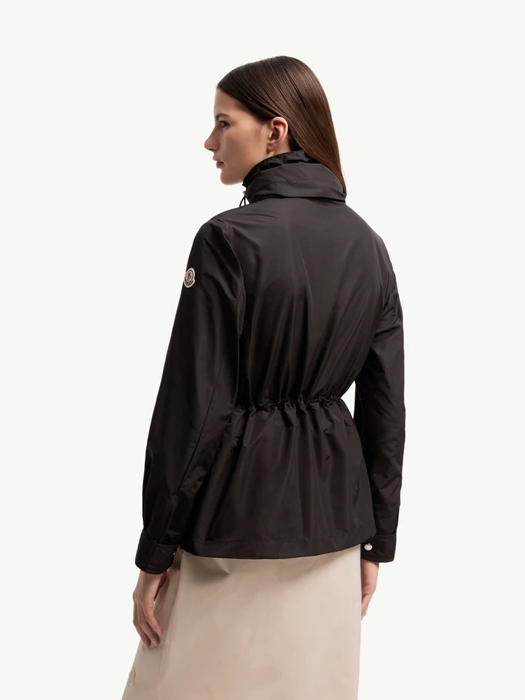 Moncler Enette 2026 Spring Autumn Women's Jackets Polyester Hooded Zipper Tassel Casual Slim Woman's Coats MKDFWJ26001