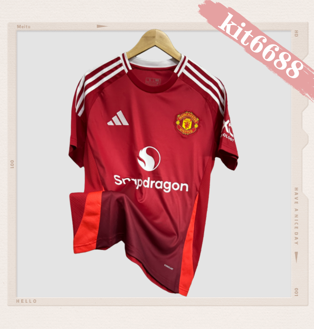 2024 2025 Manchester United home ground Football Shirt (Fans Edition)