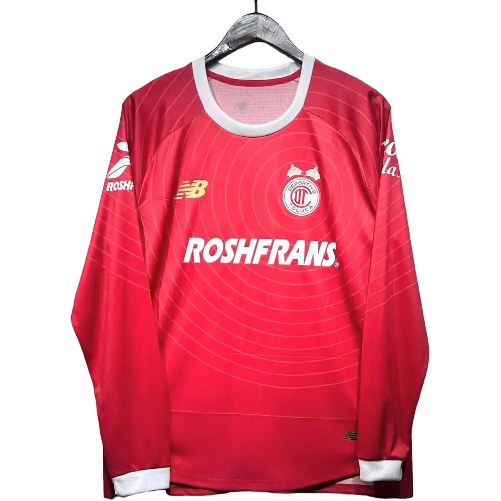2025-26 Deportivo Toluca Special Long Sleeve Jersey - Fans Edition