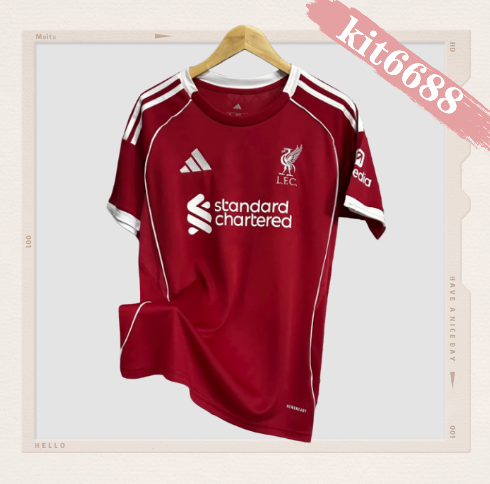2025/2026 Liverpool Home Football Shirt (Fans)