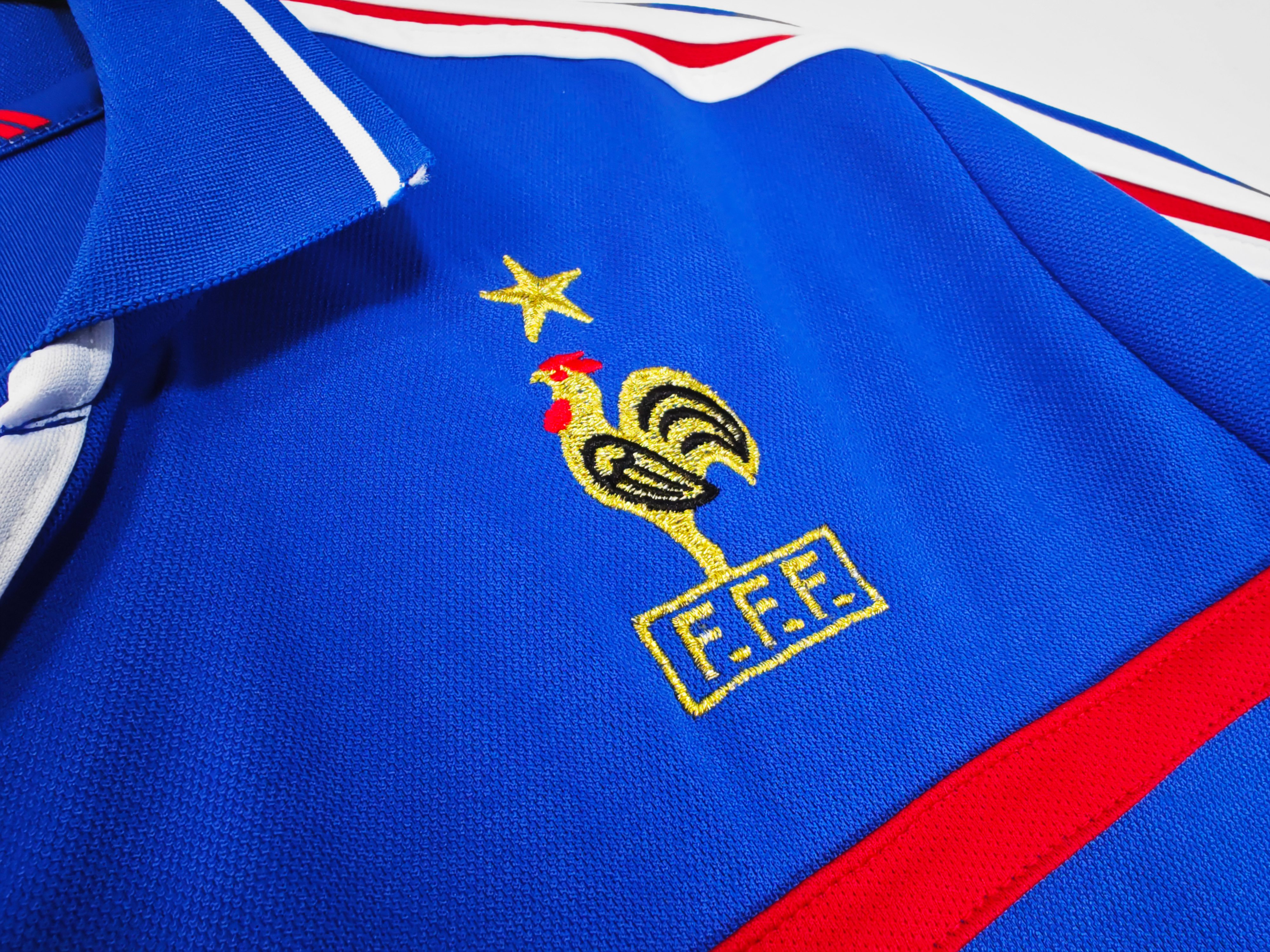 2000 France Home Retro Football Shirt