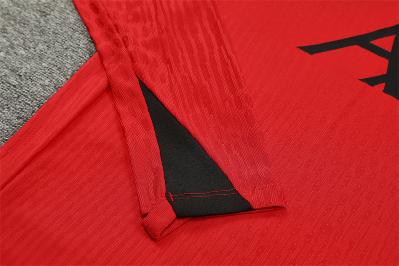 24/25 Liverpool red Half Zip Training Kit (Adult Kids Kit)