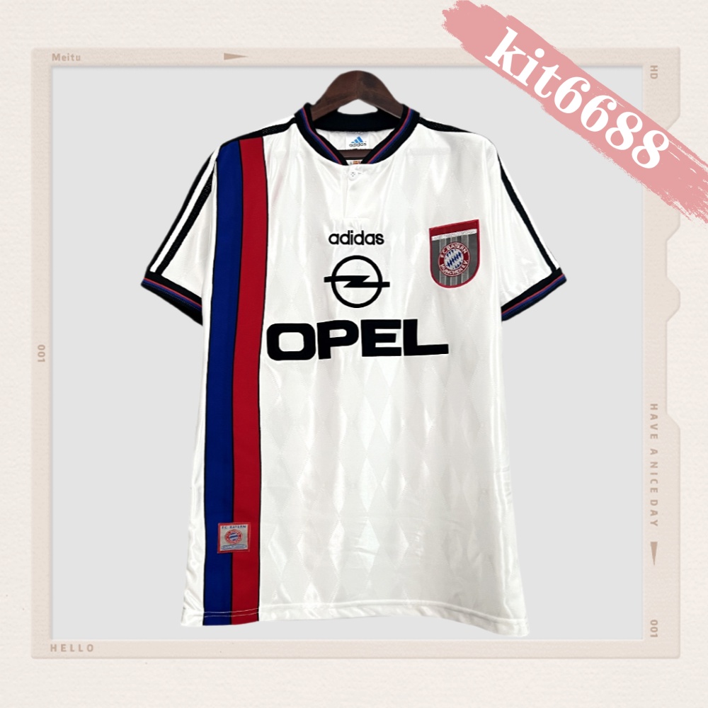 1996/1998 Bayern Munich Away Retro Football Shirt