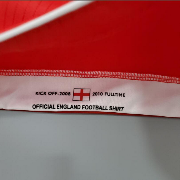 08/10 England away Retro Football Soccer jerseys