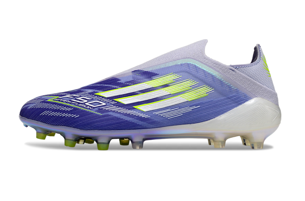 A F50 SPARKFUSION ELITELOW CUT LACELESS FG/AGRADIANT BLAZE.VIOLETTONE/LUCID LEMON/PURPLERUSH