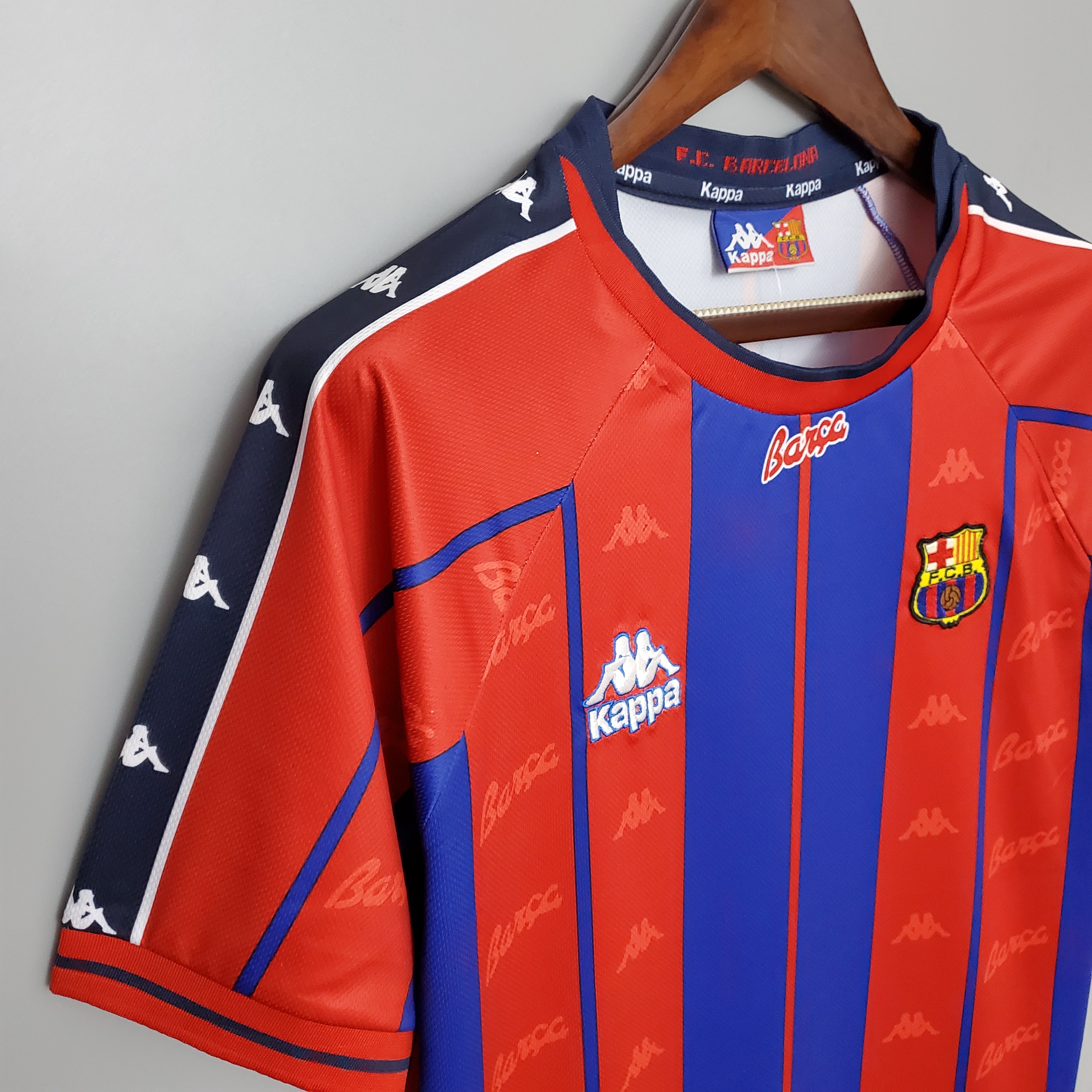 1997/1998 Barcelona Home Retro Football Shirt