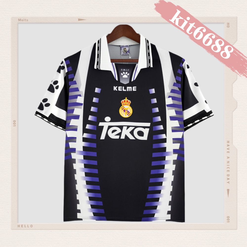 1997/1998 Real Madrid Away Retro Football Shirt