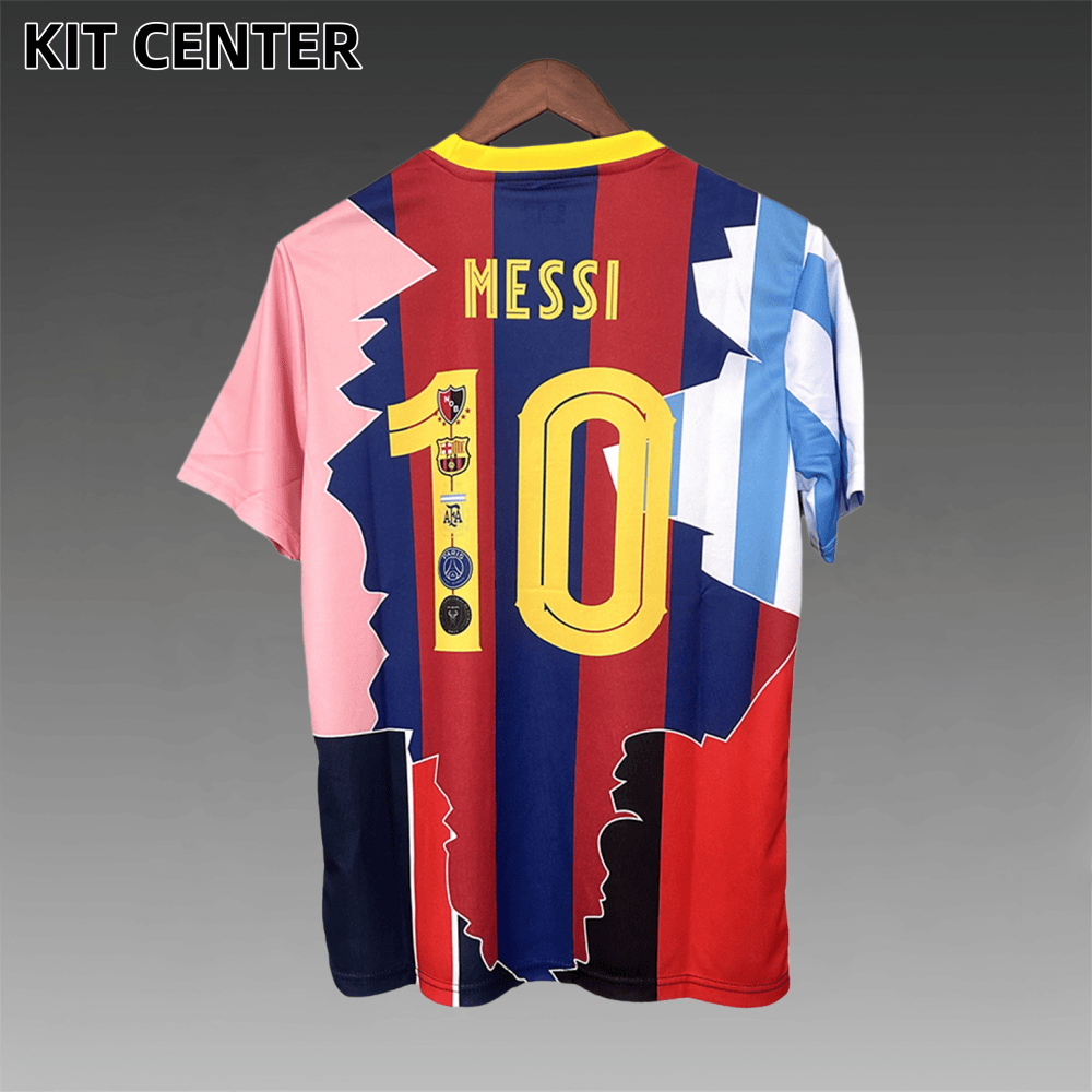 2025/2026 Barcelona Messi Commemorative Football Jersey (Fan Edition)