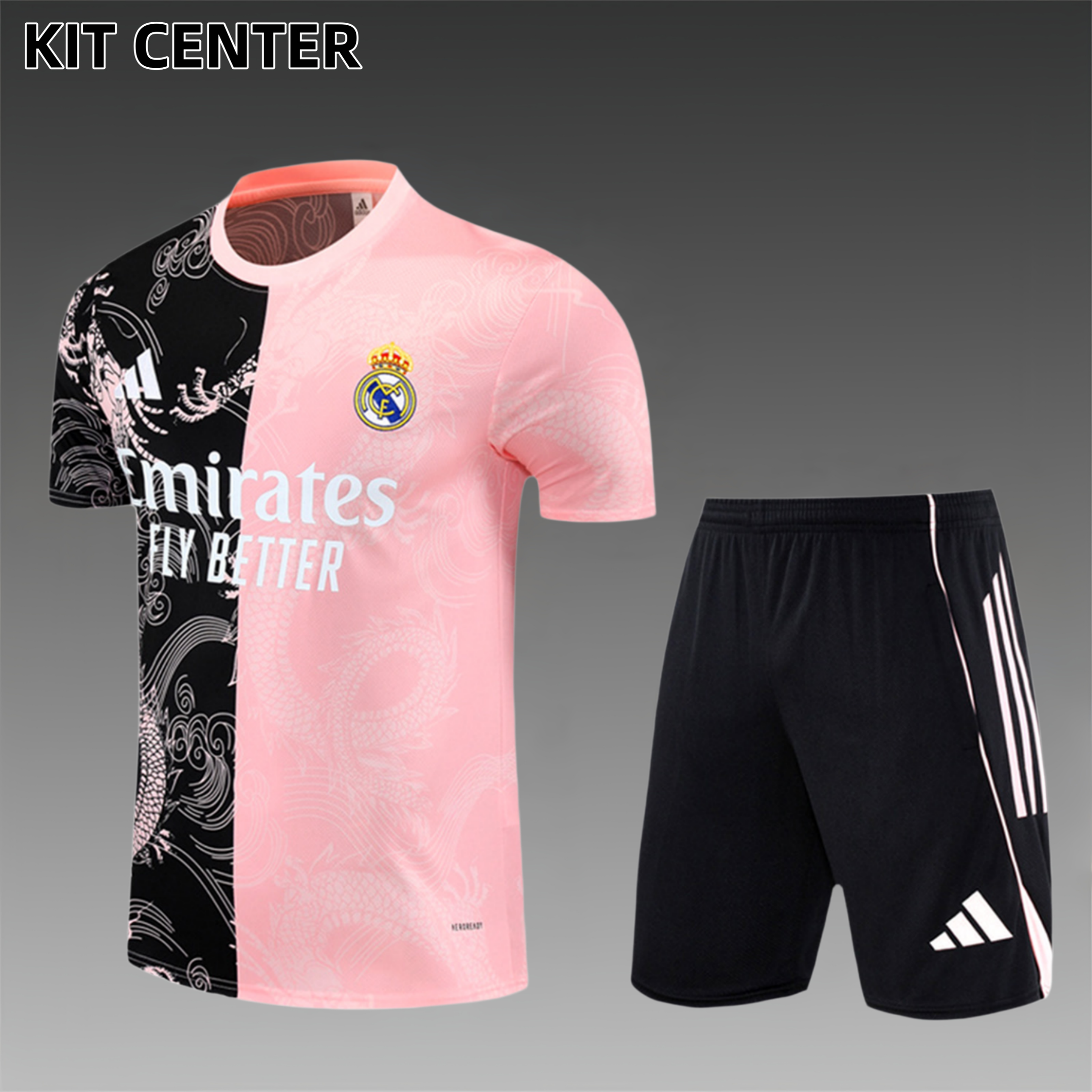 2025/2026 Real Madrid Adult Short Sleeve Training Suit (Adult Kit)