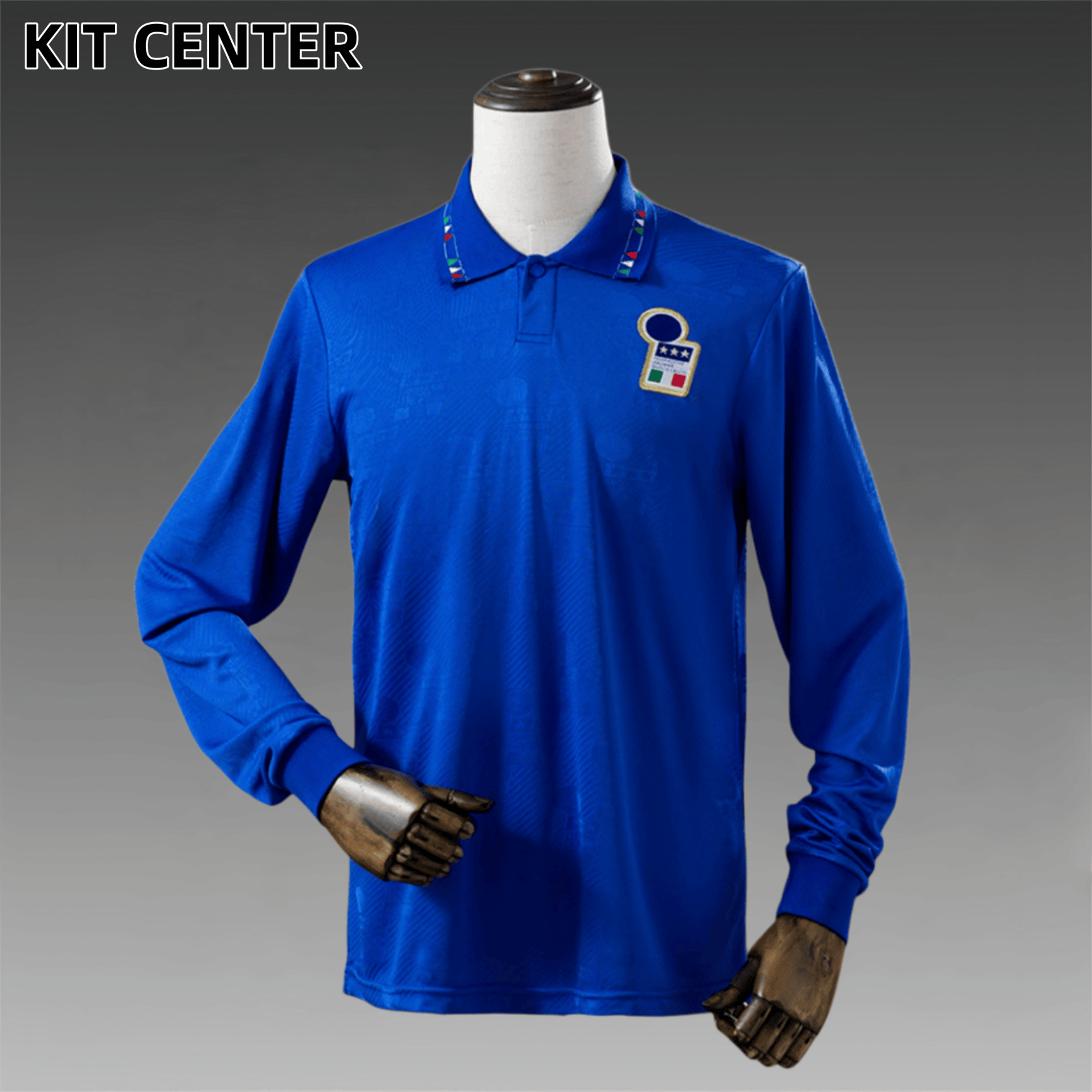 1994 Italy home Retro long sleeves Football Shirt