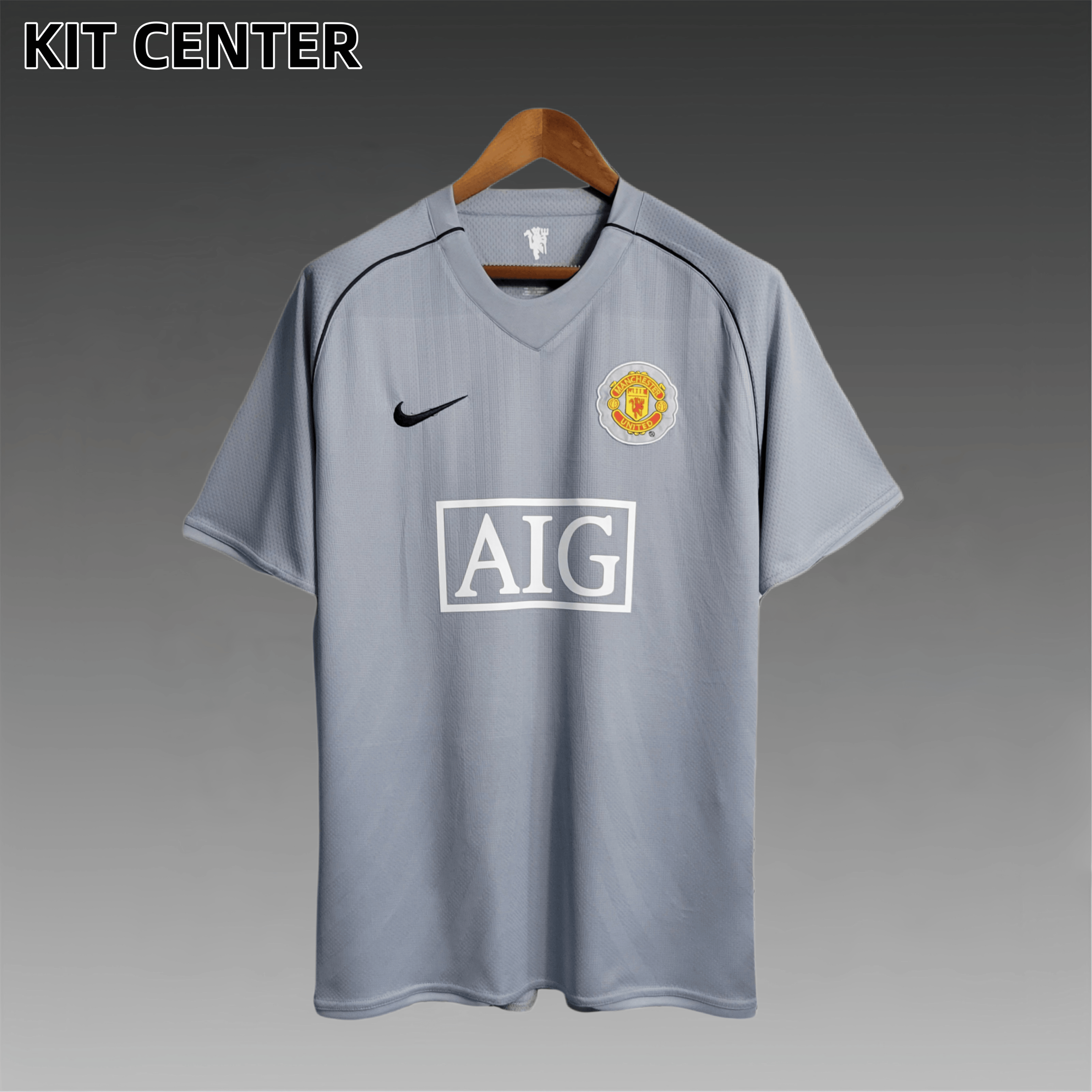 07/08 Manchester United goalkeeper retro football jersey