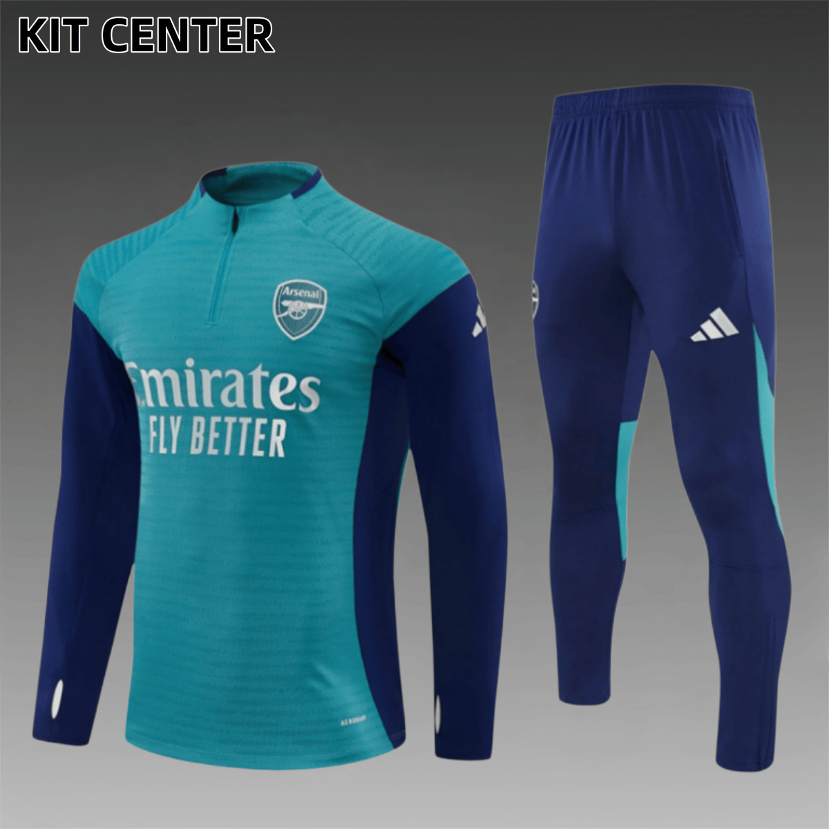 2025/2026 Arsenal Kids Half Zip Training Clothes (Adult Kids Kit)