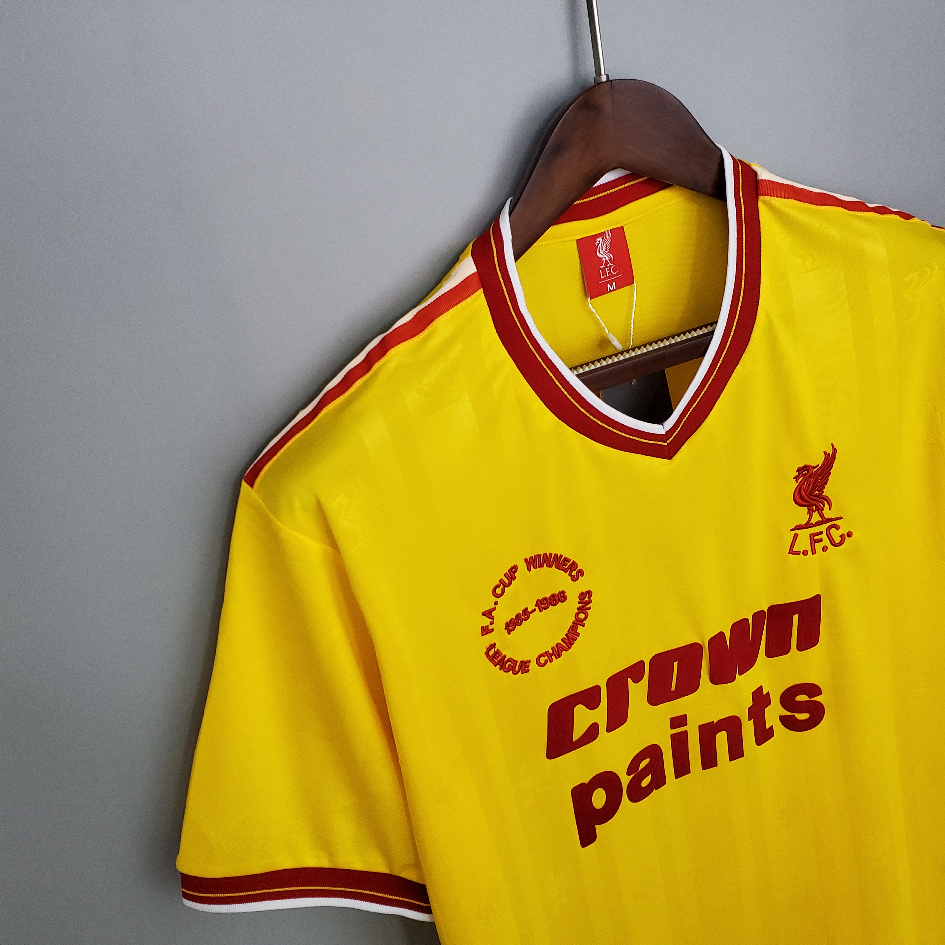 1985/1986 Liverpool Retro Away Football Shirt
