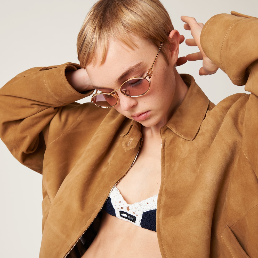 Miu Miu Logo sunglasses