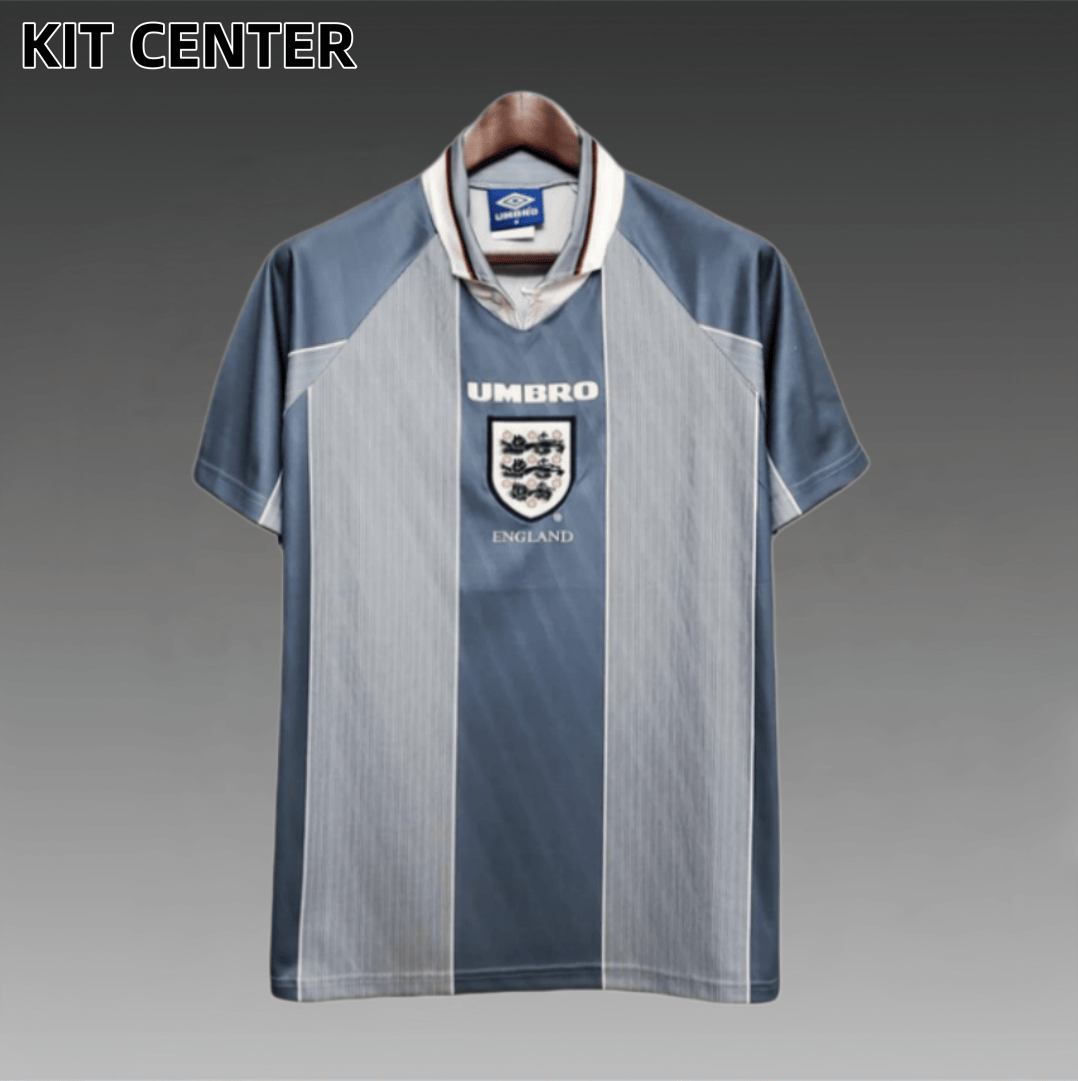 1996  England Away  Retro Football Soccer jerseys