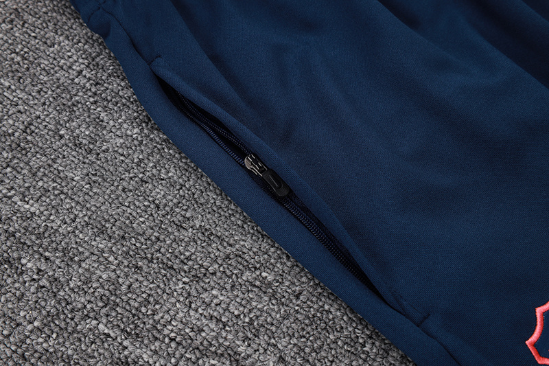 2025/2026 Barcelona Half Zip Tracksuit (Adult Kit)