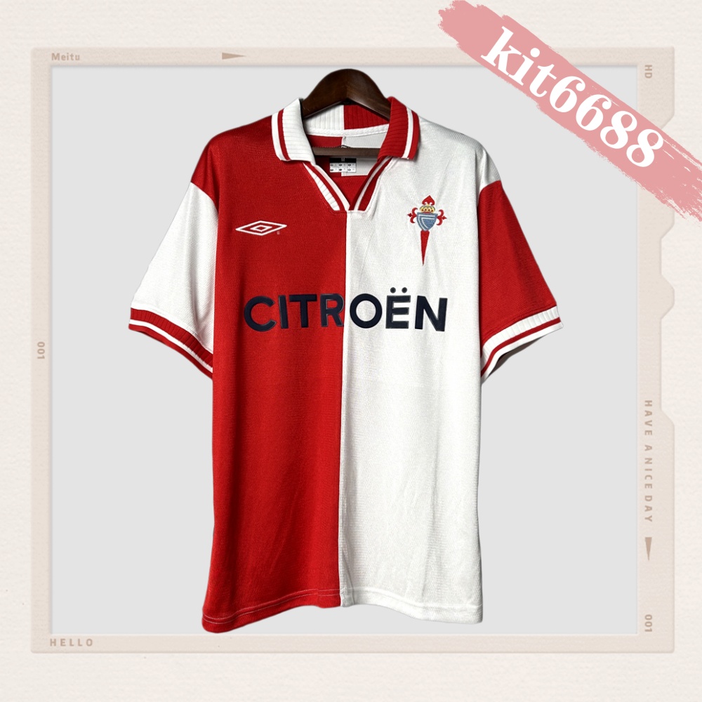 2001/2002 Celta Vigo Away Retro Football Shirt