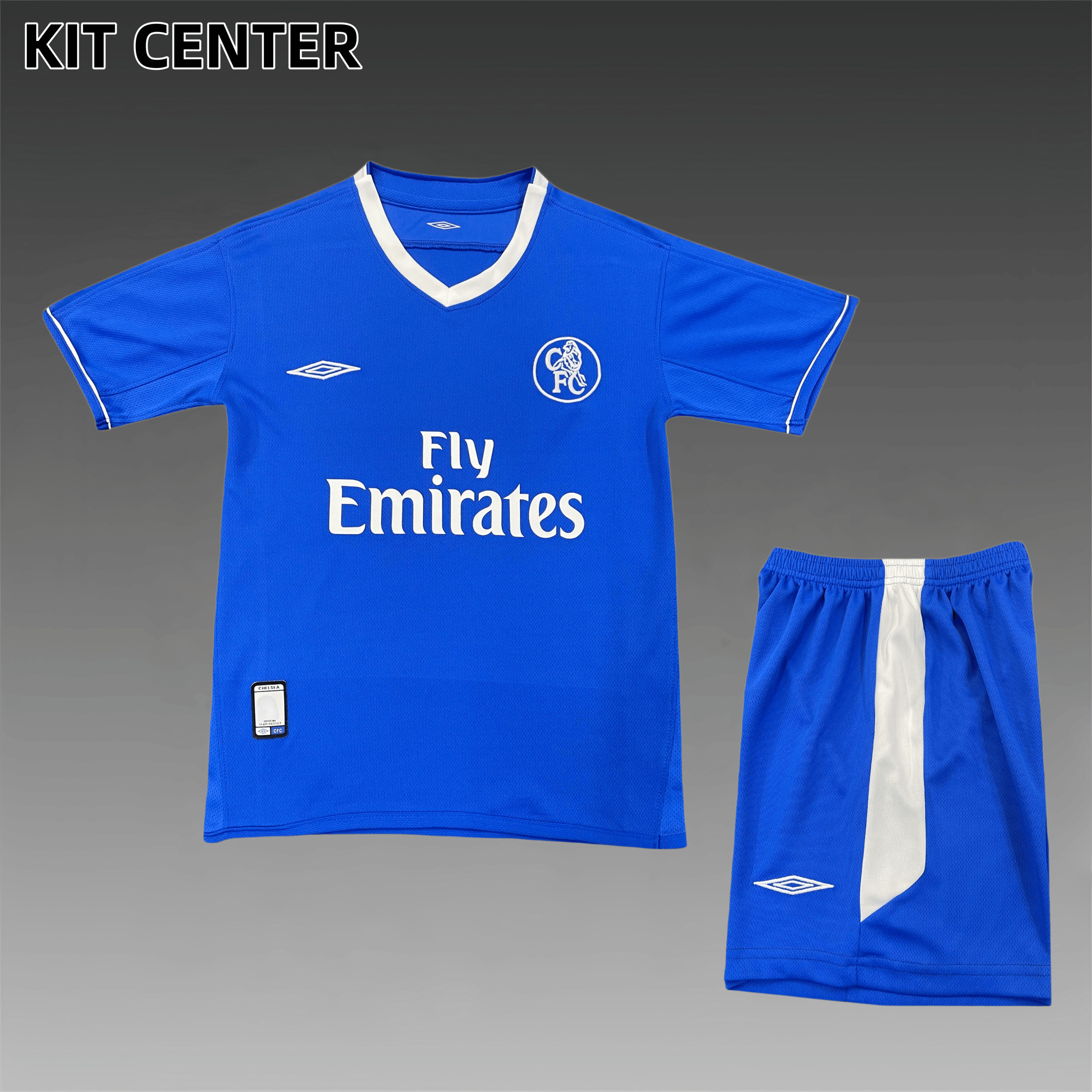 2003/2005 Chelsea Retro home  Football Shirt (Kids Kit)